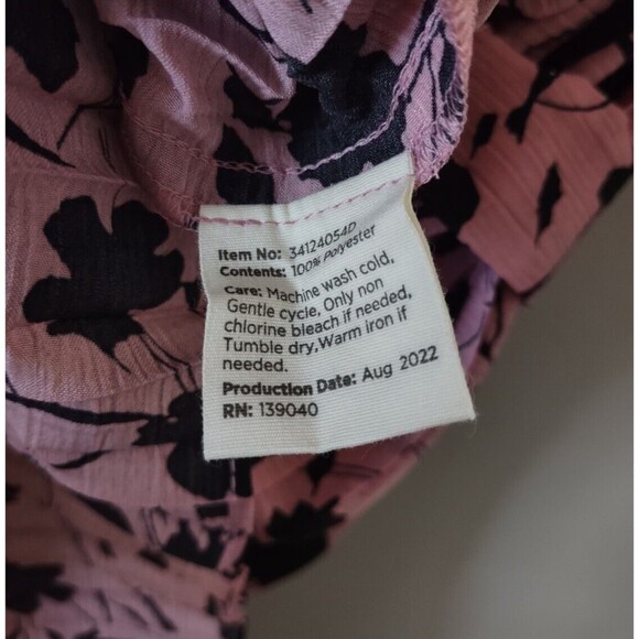 Good Hart Matilda Jane Purple Black Dress Womens Pleated Button Front Holiday - Picture 3 of 6